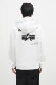 Дрехи Суичър Alpha Industries Logo BP Hoody 146336 бял