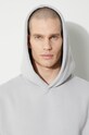 Alpha Industries felpa Logo BP Hoody 146336 grigio