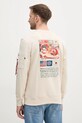 Odzież Alpha Industries bluza USN Blood Chit 136300 beżowy