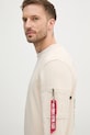 Кофта Alpha Industries USN Blood Chit бежевый 136300