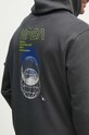 Alpha Industries bluză NASA Orbit Hoody 146339. gri