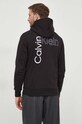 Odzież Calvin Klein bluza bawełniana K10K112439 czarny