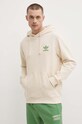 Îmbrăcăminte adidas Originals hanorac de bumbac IR9309 bej