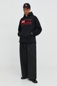 Diesel hanorac de bumbac A12153.0IAJH negru SS24