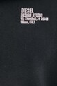 Diesel bluza bawełniana S-BUNT-HOOD A12362.0JPAB czarny