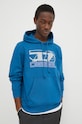 Diesel bluza z kapturem niebieski A12516.0HAYT