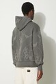 Odzież Daily Paper bluza bawełniana Secret Rhythm Oversized Hoodie 2411005 zielony