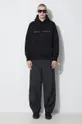 Daily Paper cotton sweatshirt Alias Hood - New black