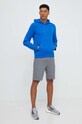 Dukserica za trening Calvin Klein Performance 00GMS4W336 plava SS24