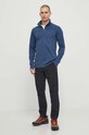 Fjallraven bluza sportowa Abisko Lite F87113.534 niebieski SS24
