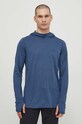 Športová mikina Fjallraven Abisko Sun F87199.534 modrá SS24