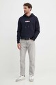Bavlněná mikina Tommy Hilfiger MW0MW34379 námořnická modř SS24