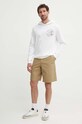 Pamučna dukserica Tommy Hilfiger MW0MW34383 bijela SS24
