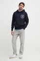 Хлопковая кофта Tommy Hilfiger MW0MW34383 тёмно-синий SS24