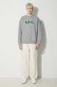 A.P.C. bluza bawełniana Sweat Eliot COFDX.H27836.PLB szary SS24