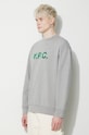 Bavlněná mikina A.P.C. Sweat Eliot šedá COFDX.H27836.PLB