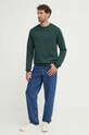 Хлопковая кофта A.P.C. Sweat Rider COGVG.H27699.KAG зелёный SS24