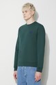 A.P.C. cotton sweatshirt Sweat Rider green COGVG.H27699.KAG
