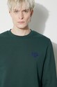 A.P.C. cotton sweatshirt Sweat Rider COGVG.H27699.KAG green