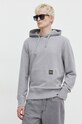 Bavlněná mikina Superdry směs šedá M2013078A.2LK