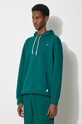 Bavlněná mikina Puma MMQ tyrkysová 624011
