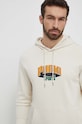 Bavlnená mikina Puma béžová 624396