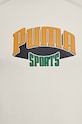 Хлопковая кофта Puma 624396 бежевый