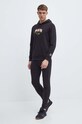 Puma hanorac de bumbac 624396 negru SS24