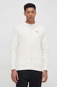 Puma bluza bawełniana BETTER ESSENTIALS beżowy 675979