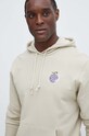 Puma bluza bawełniana PUMA X ONE PIECE beżowy 624666