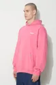 różowy Represent bluza bawełniana Owners Club Hoodie
