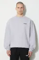 szary Represent bluza bawełniana Owners Club Sweater