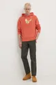 KSUBI cotton sweatshirt flight kash hoodie orange