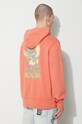Îmbrăcăminte KSUBI hanorac de bumbac flight kash hoodie MPS24FL009 portocaliu