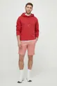 Pulover Calvin Klein Jeans rdeča