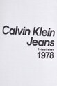 Calvin Klein Jeans bluza bawełniana J30J325155 beżowy