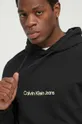 μαύρο Βαμβακερή μπλούζα Calvin Klein Jeans