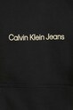 Βαμβακερή μπλούζα Calvin Klein Jeans J30J325353 μαύρο