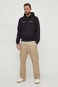 Bavlnená mikina Calvin Klein Jeans J30J325490 čierna SS24