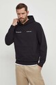 Oblečenie Bavlnená mikina Calvin Klein Jeans J30J325490 čierna