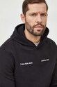 Bavlnená mikina Calvin Klein Jeans čierna J30J325490