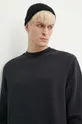 črna Bombažen pulover A-COLD-WALL* Essential Crewneck
