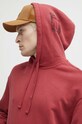 A-COLD-WALL* bluza bawełniana Cubist Hoodie bordowy ACWMW173