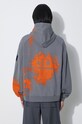 Clothing A-COLD-WALL* cotton sweatshirt Brushstroke Hoodie ACWMW183 gray