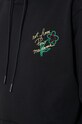 Drôle de Monsieur cotton sweatshirt Le Hoodie Slogan Esquisse D.HO150.CO127.BL