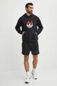 adidas Originals hanorac de bumbac IS0208 negru SS24