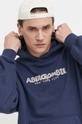 granatowy Abercrombie & Fitch bluza