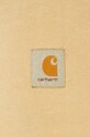 Carhartt WIP cotton sweatshirt Hooded Nelson Sweat beige I029963.1YHGD