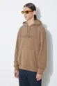 brown Carhartt WIP cotton hooded sweatshirt Duster Sweat