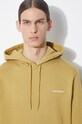 Кофта Carhartt WIP Hooded Script Embroidery Sweat I033658.22WXX бежевий